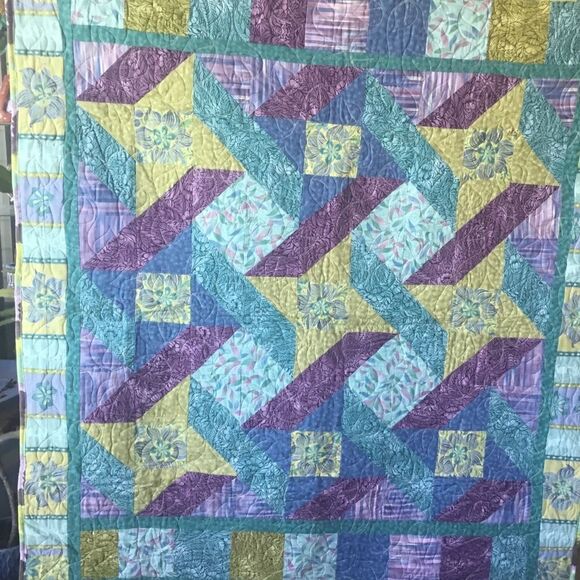 NWT. Hand Crafted Quilt